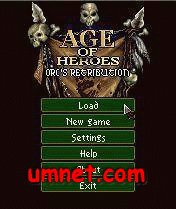 game pic for Age Of Heroes 3 - Orcs Retribution  SE K800i